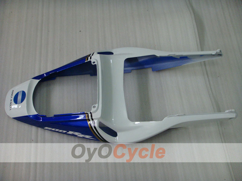 Injection Fairing kit for 03-04 CBR600RR - White, Black - Konica Minolta #OYO87902530