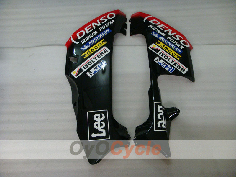 Injection Fairing kit for 03-04 CBR600RR - White, Black - Lee #OYO87902536
