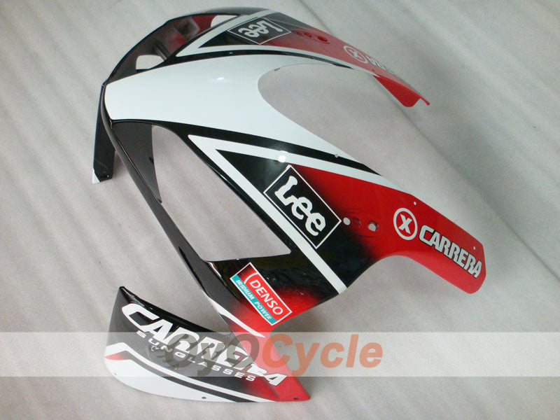 Injection Fairing kit for 03-04 CBR600RR - White, Black - Lee #OYO87902536