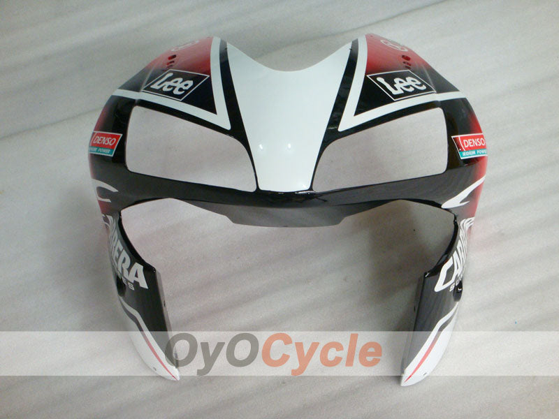 Injection Fairing kit for 03-04 CBR600RR - White, Black - Lee #OYO87902536