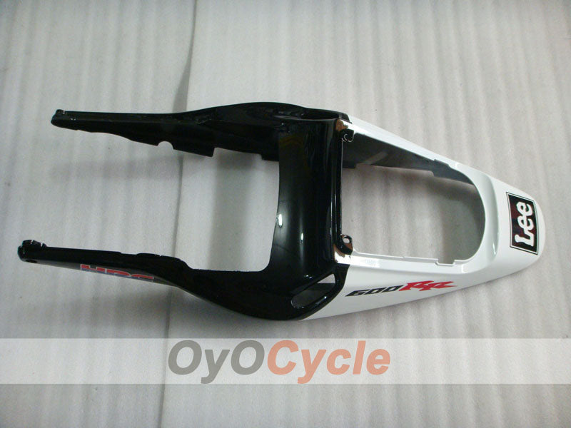 Injection Fairing kit for 03-04 CBR600RR - White, Black - Lee #OYO87902536