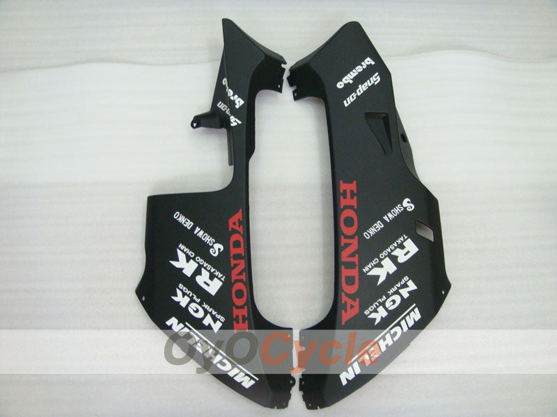Injection Fairing kit for 03-04 CBR600RR - Black, Matte - Rossi #OYO87902541