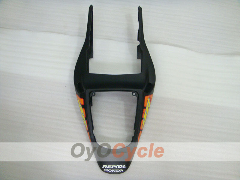 Injection Fairing kit for 03-04 CBR600RR - Black, Matte - Rossi #OYO87902541