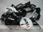 Injection Fairing kit for 03-04 CBR600RR - White, Black - West #OYO87902559