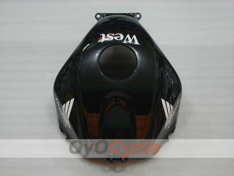 Injection Fairing kit for 03-04 CBR600RR - White, Black - West #OYO87902559