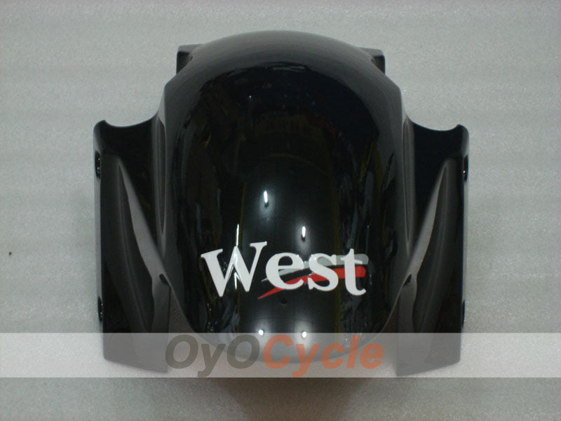Injection Fairing kit for 03-04 CBR600RR - White, Black - West #OYO87902559
