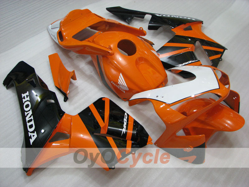 Injection Fairing kit for 03-04 CBR600RR - Orange, Black - Factory Style #OYO87902568