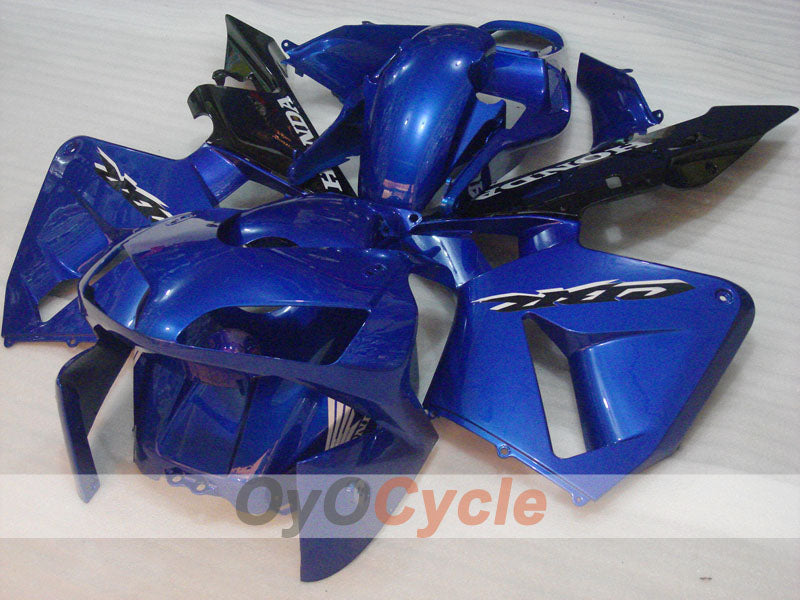 Injection Fairing kit for 03-04 CBR600RR - Blue, Black - Factory Style #OYO87902579