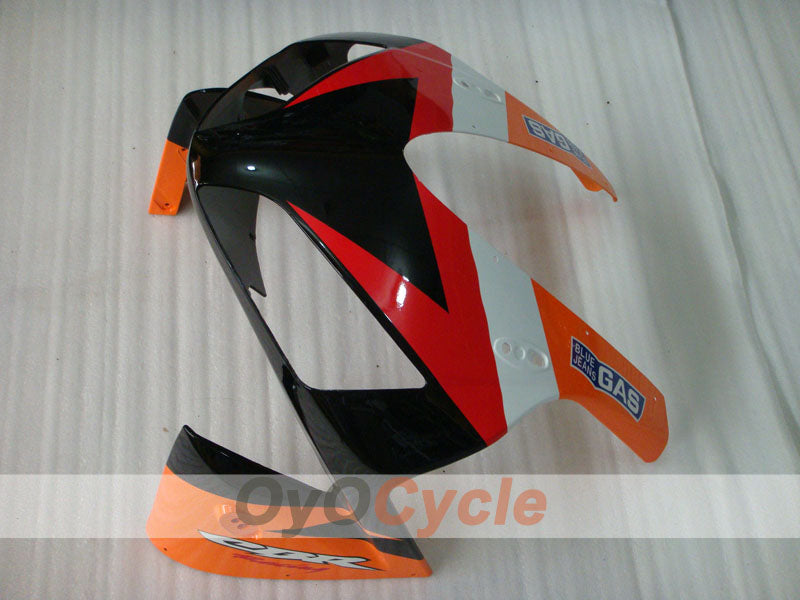 Injection Fairing kit for 03-04 CBR600RR - Orange, Black - Repsol #OYO87902587