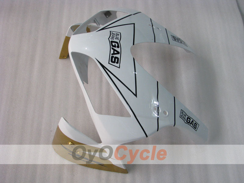 Injection Fairing kit for 03-04 CBR600RR - White, Gold - Repsol #OYO87902590
