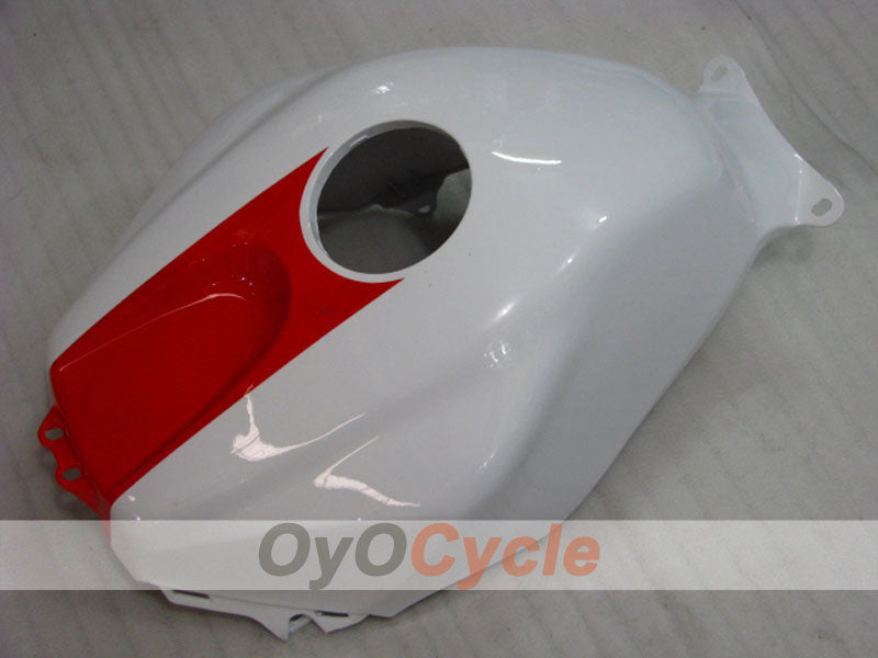 Injection Fairing kit for 03-04 CBR600RR - Red, White - PRAMAC #OYO87902594