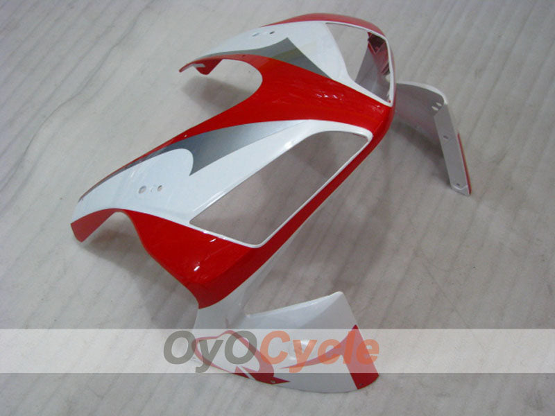 Injection Fairing kit for 03-04 CBR600RR - Red, White - PRAMAC #OYO87902594