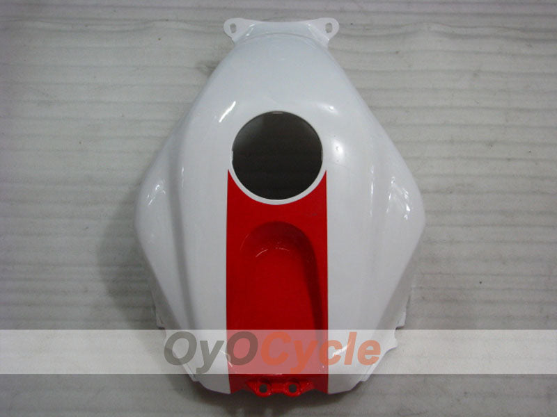 Injection Fairing kit for 03-04 CBR600RR - Red, White - PRAMAC #OYO87902594