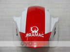 Injection Fairing kit for 03-04 CBR600RR - Red, White - PRAMAC #OYO87902594