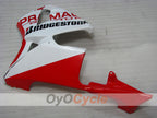 Injection Fairing kit for 03-04 CBR600RR - Red, White - PRAMAC #OYO87902594