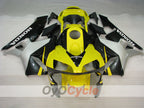 Injection Fairing kit for 03-04 CBR600RR - Yellow, Black - Factory Style #OYO87902612