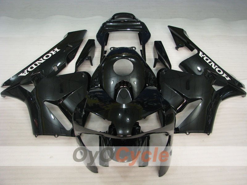 Injection Fairing kit for 03-04 CBR600RR - Black - Factory Style #OYO87902613 Main image