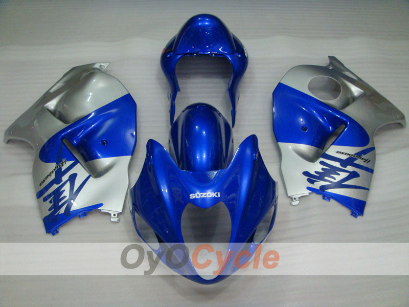 Injection Fairing kit for 99-07 GSXR1300 Hayabusa - Blue, Silver - Factory Style #OYO87902678