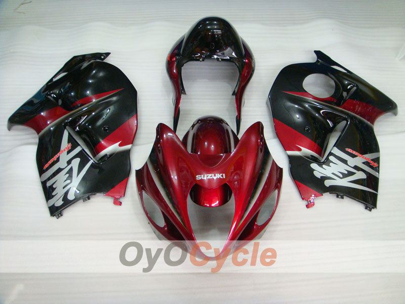 Injection Fairing kit for 99-07 GSXR1300 Hayabusa - Red, Black - Factory Style #OYO87902692