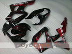 Injection Fairing kit for 00-01 CBR900RR 929 - Red, Black - Flame #OYO87902701