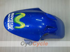Injection Fairing kit for 00-01 CBR900RR 929 - Yellow, Blue - Movistar #OYO87902710