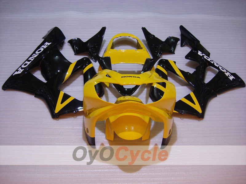 Injection Fairing kit for 00-01 CBR900RR 929 - Yellow, Black - Factory Style #OYO87902712