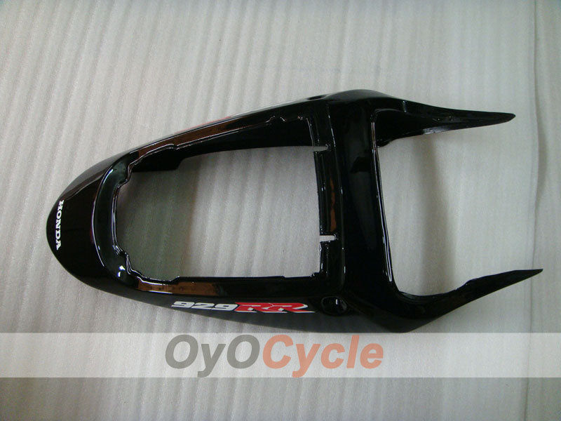 Injection Fairing kit for 00-01 CBR900RR 929 - Black - Factory Style #OYO87902718