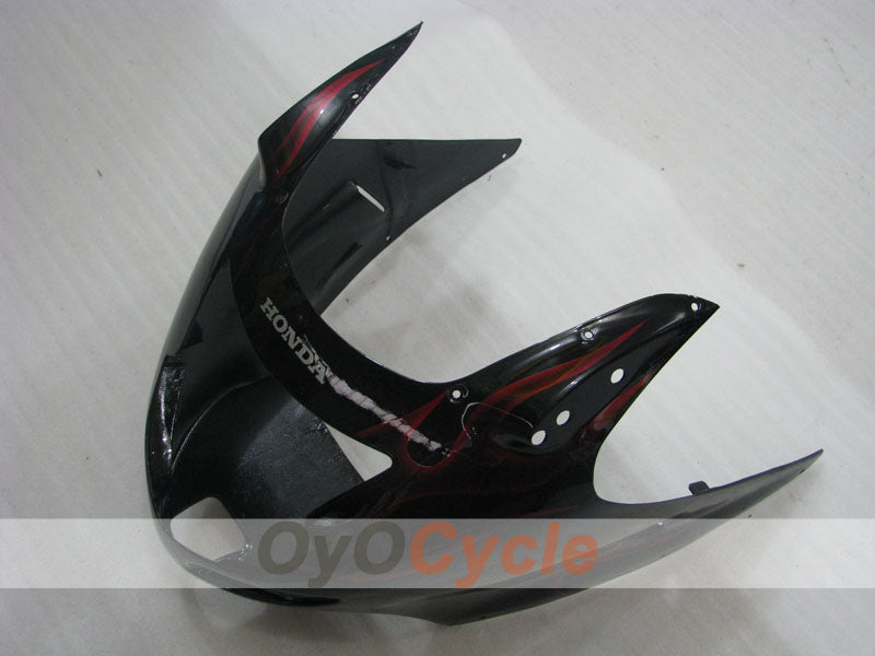 Injection Fairing kit for 96-07 CBR1100XX - Red, Black - Flame #OYO87902796