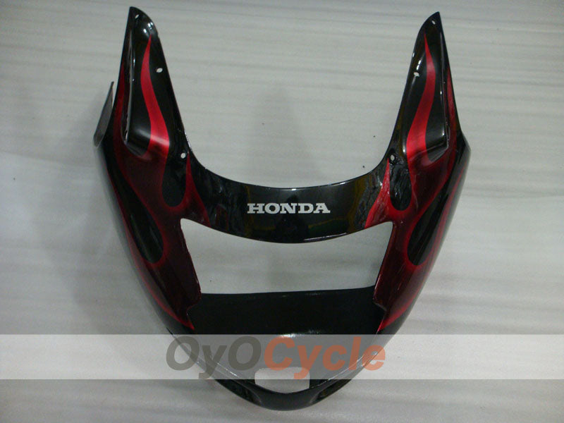 Injection Fairing kit for 96-07 CBR1100XX - Red, Black - Flame #OYO87902798