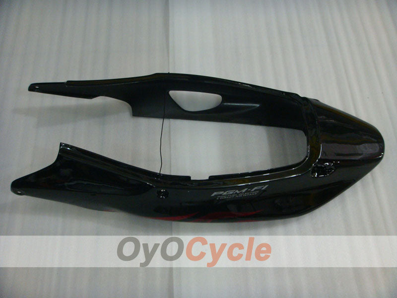 Injection Fairing kit for 96-07 CBR1100XX - Red, Black - Flame #OYO87902798