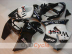 Injection Fairing kit for 00-02 NINJA ZX-6R - White, Black - MICHELIN, West #OYO87902818