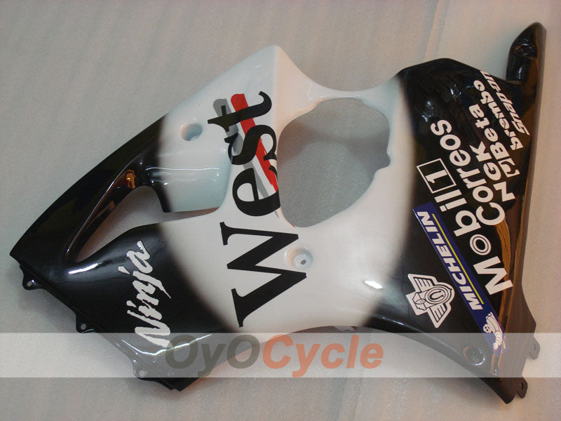 Left & Right Side Fairing For Kawasaki 00-02 Ninja ZX-6R #OYO87912947