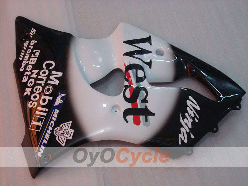 Left & Right Side Fairing For Kawasaki 00-02 Ninja ZX-6R #OYO87912947
