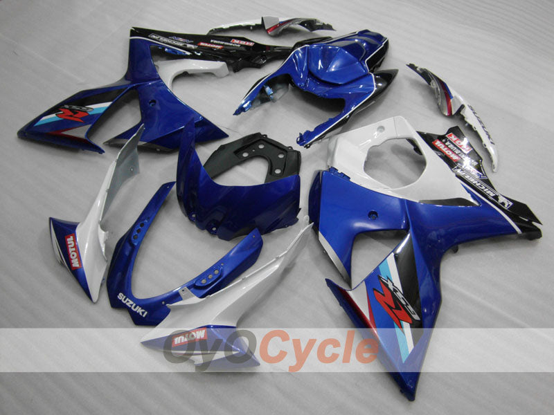 Injection Fairing kit for 09-16 GSX R1000 - Blue, White - Factory Style #OYO87902875