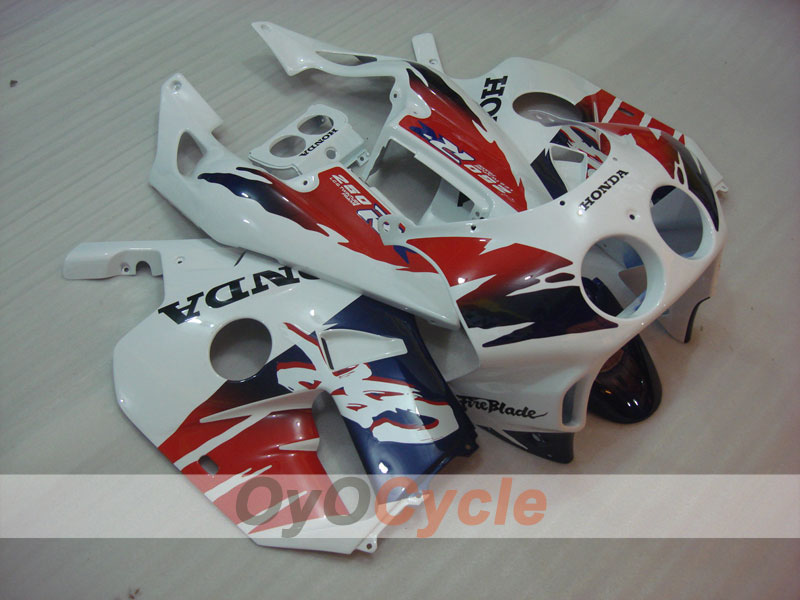 Injection Fairing kit for 90-94 CBR250RR - Red, White - Fireblade #OYO87902938