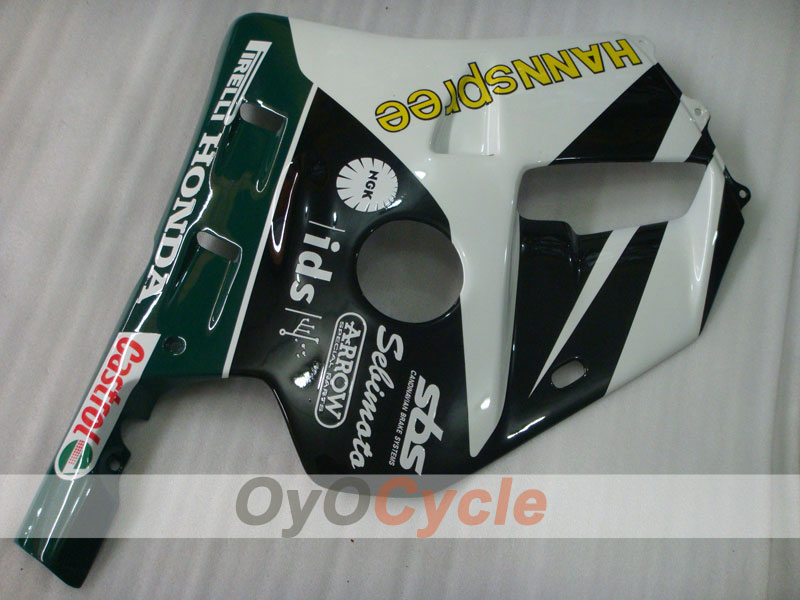 Injection Fairing kit for 90-94 CBR250RR - White, Black - HANN Spree #OYO87902952