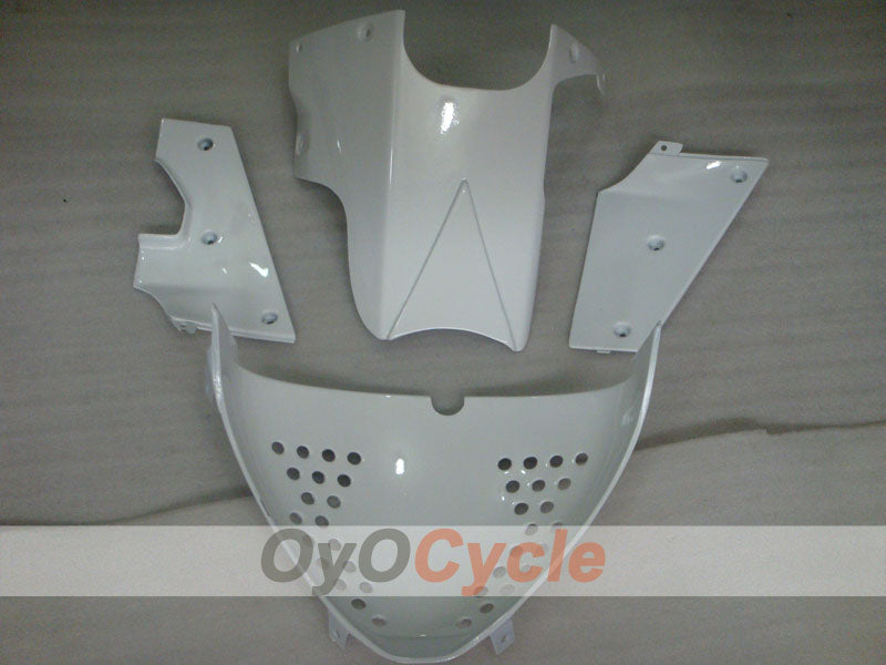 Fairing kit for 96-99 Suzuki GSXR750 - White, Black - Corona, MOTUL #OYO87902989