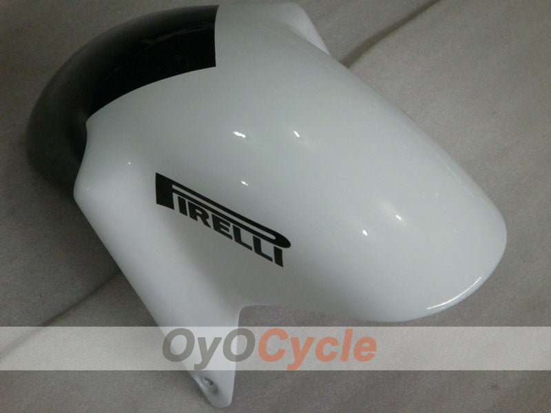 Fairing kit for 96-99 Suzuki GSXR750 - White, Black - Corona, MOTUL #OYO87902989