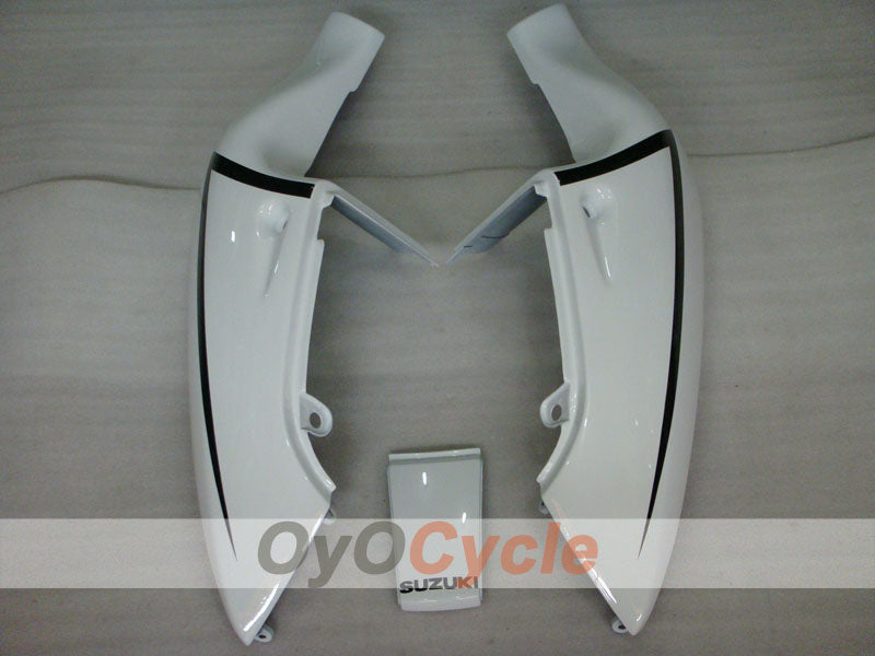 Fairing kit for 96-99 Suzuki GSXR750 - White, Black - Corona, MOTUL #OYO87902989