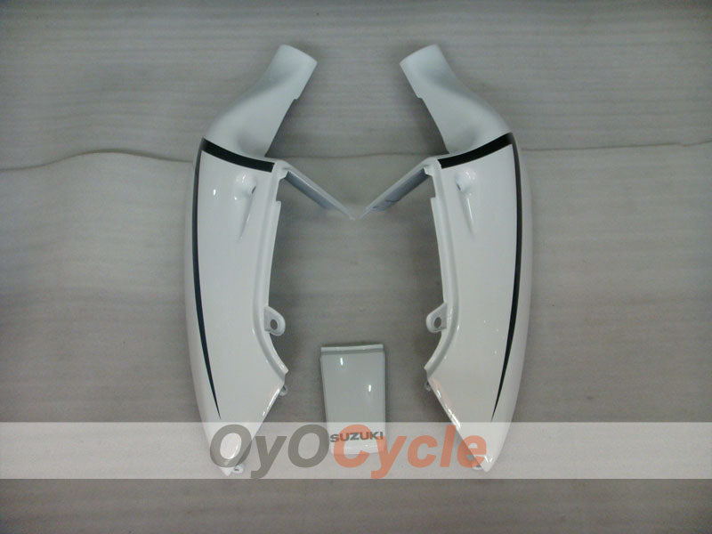 Fairing kit for 96-99 Suzuki GSXR750 - White, Black - Corona, MOTUL #OYO87902989