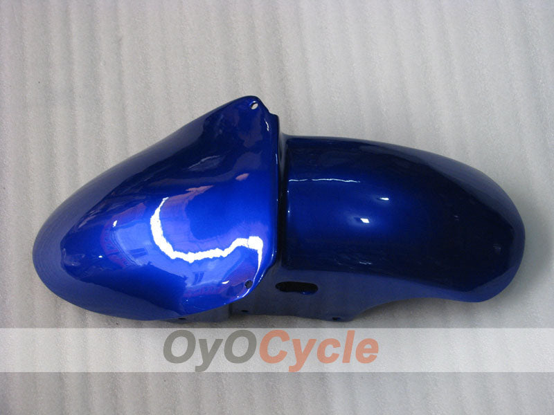Fairing kit for 98-99 NINJA ZX-9R - Blue, Silver - Flame #OYO87903007