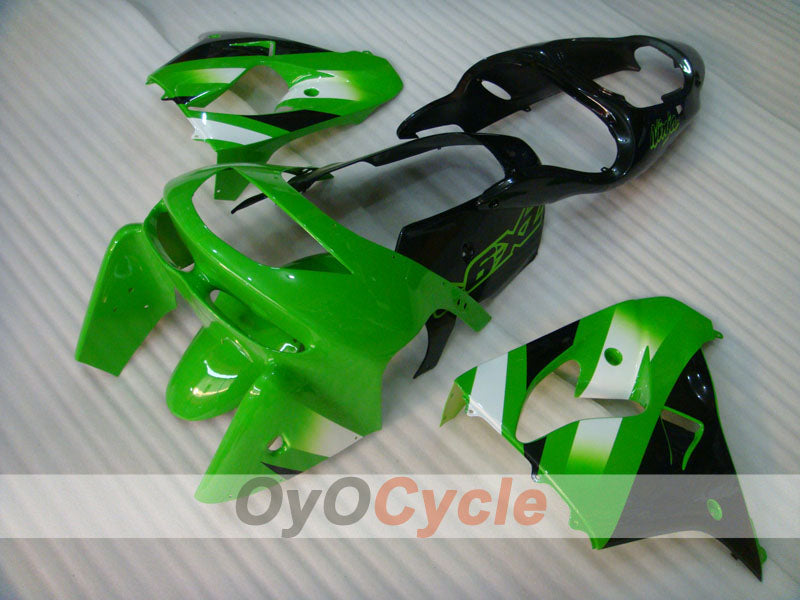 Fairing kit for 98-99 NINJA ZX-9R - Green, Black - Factory Style #OYO87903020 Main image