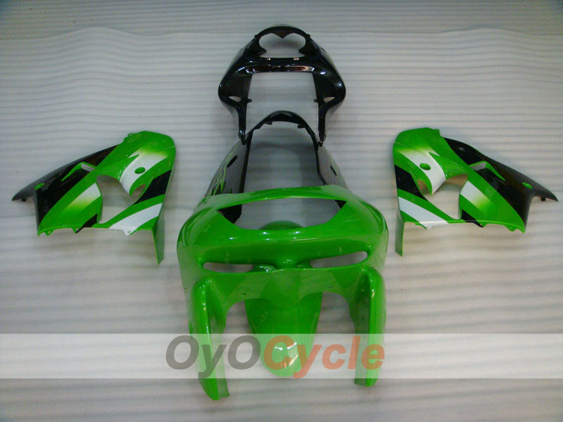 Fairing kit for 98-99 NINJA ZX-9R - Green, Black - Factory Style #OYO87903020