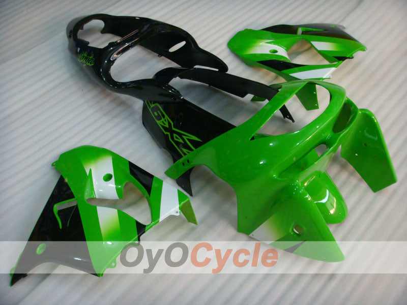 Fairing kit for 98-99 NINJA ZX-9R - Green, Black - Factory Style #OYO87903020