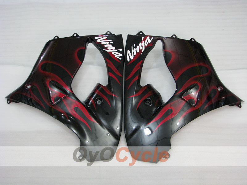 Left & Right Side Fairing For Kawasaki 00-01 Ninja ZX-9R #OYO87913172 Main image