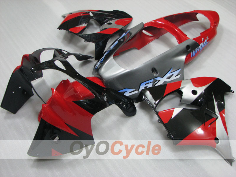 Fairing kit for 00-01 NINJA ZX-9R - Red, Black - Factory Style #OYO87903048 Secondary image