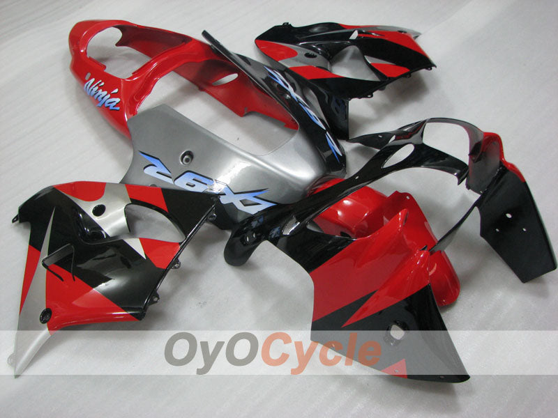 Fairing kit for 00-01 NINJA ZX-9R - Red, Black - Factory Style #OYO87903048 Main image