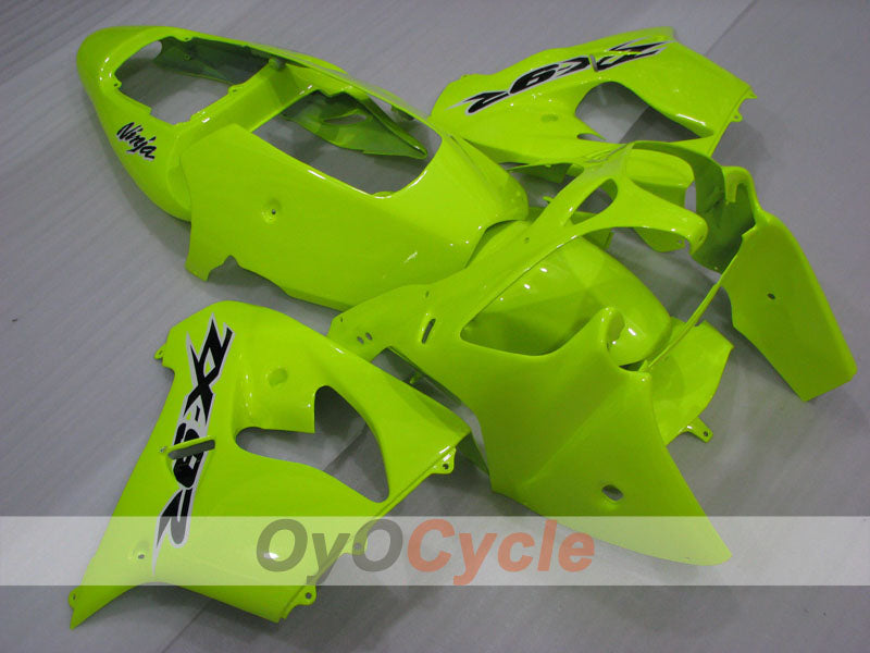 Fairing kit for 00-01 NINJA ZX-9R - Yellow - Factory Style #OYO87906060 Main image