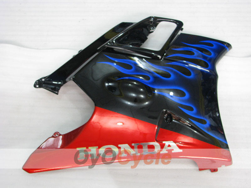 Fairing kit for 91-94 Honda CBR600 F2 - Blue, Black - Flame #OYO87903061