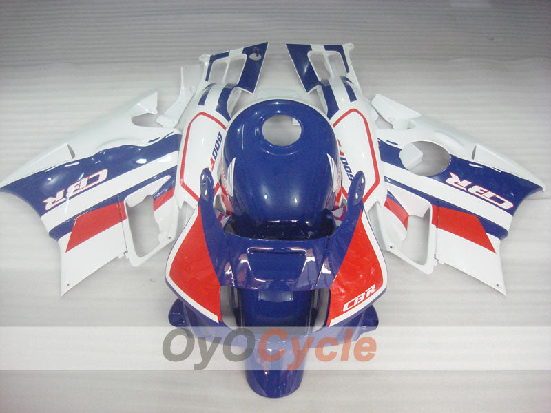 Fairing kit for 91-94 Honda CBR600 F2 - Blue, White - Factory Style #OYO87903079 Main image